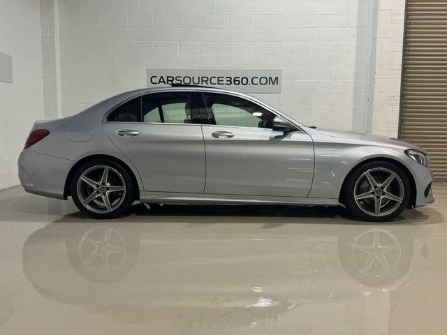 Mercedes-Benz C Class 2017 2.1 C220d Amg Line Premium Saloon Diese Silver #6