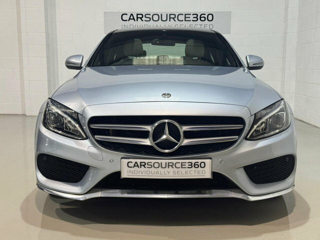 Mercedes-Benz C Class 2017 2.1 C220d Amg Line Premium Saloon Diese Silver #4