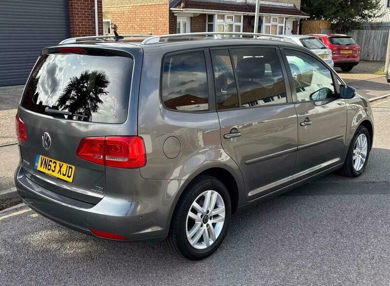 Volkswagen Touran 1.6 Tdi Se Euro Grey #3