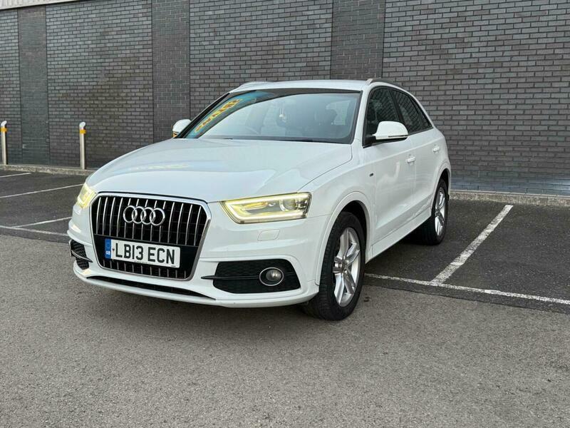 Audi Q3 2.0 Tdi S Line White #3