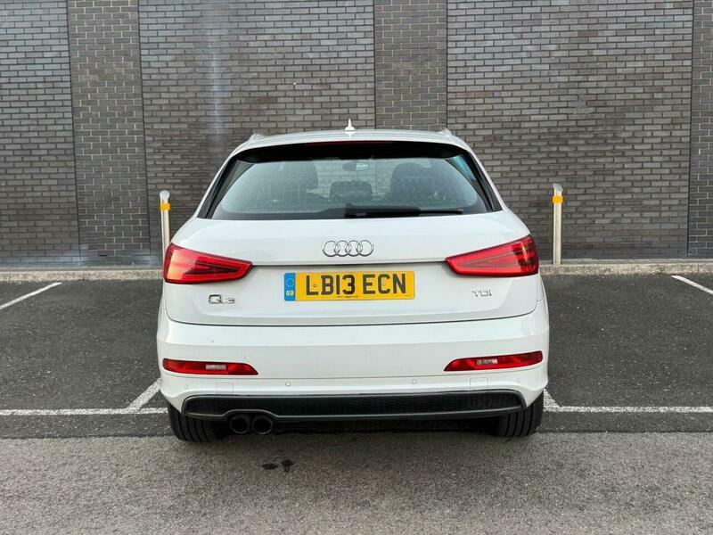 Audi Q3 2.0 Tdi S Line White #5