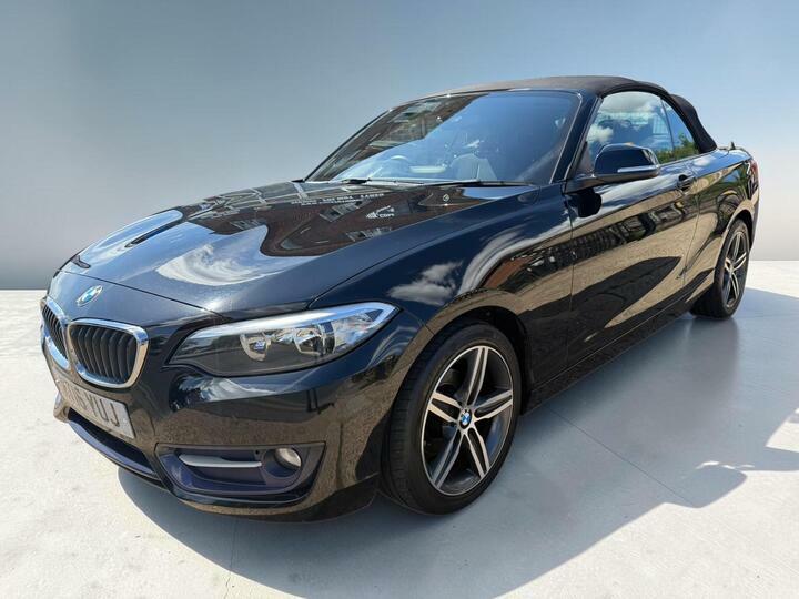 BMW 2 Series 1.5 218I Sport Euro 6 Ss Black #2