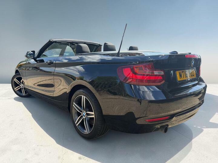 BMW 2 Series 1.5 218I Sport Euro 6 Ss Black #3