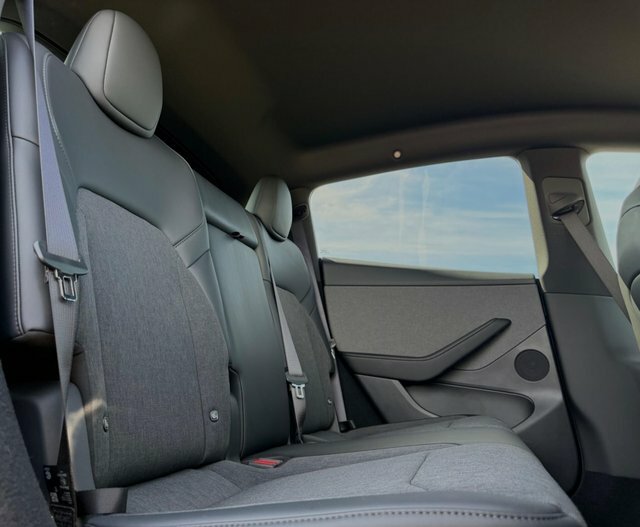 Tesla Model Y Long Range Rwd Textile Vegan Leather Grey #28