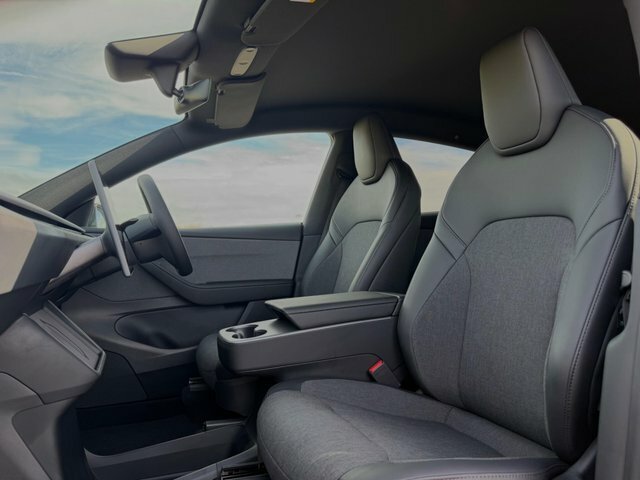Tesla Model Y Long Range Rwd Textile Vegan Leather Grey #25