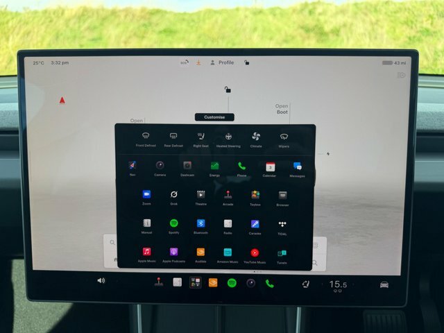 Tesla Model Y Long Range Rwd Textile Vegan Leather Grey #8