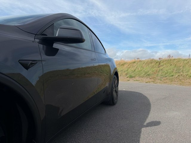 Tesla Model Y Long Range Rwd Textile Vegan Leather Grey #57