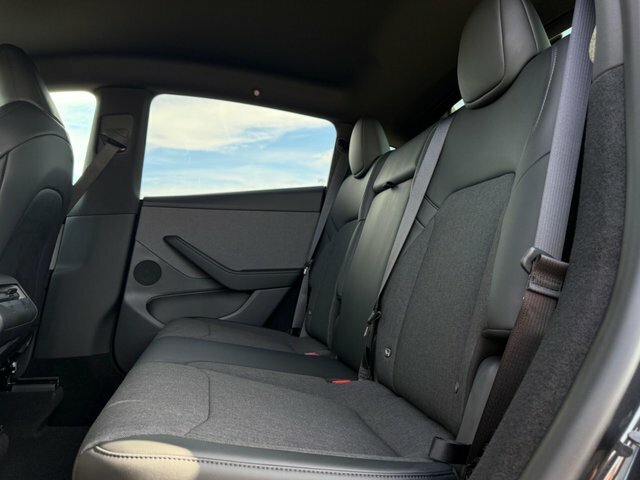 Tesla Model Y Long Range Rwd Textile Vegan Leather Grey #27