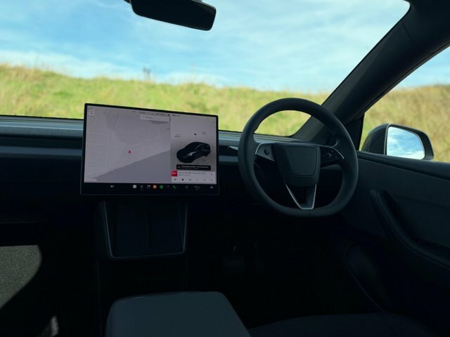 Tesla Model Y Long Range Rwd Textile Vegan Leather Grey #21