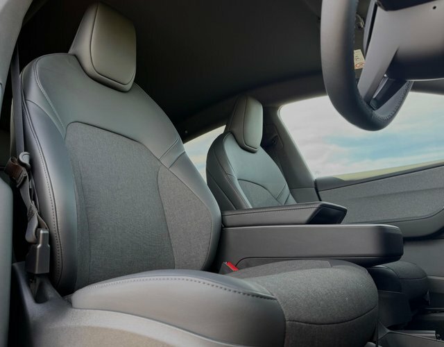Tesla Model Y Long Range Rwd Textile Vegan Leather Grey #59