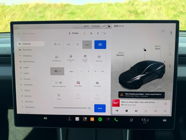 Tesla Model Y Long Range Rwd Textile Vegan Leather Grey #11