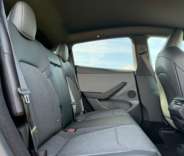 Tesla Model Y Long Range Rwd Textile Vegan Leather Grey #29
