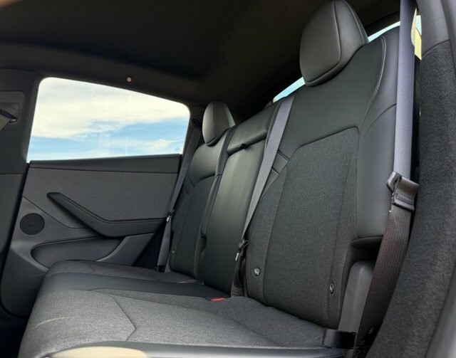 Tesla Model Y Long Range Rwd Textile Vegan Leather Grey #61