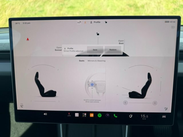 Tesla Model Y Long Range Rwd Textile Vegan Leather Grey #10