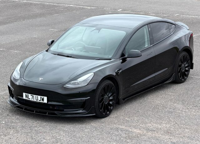 Tesla Model 3 Dual Motor Performance 4Wde Performanc Black #3