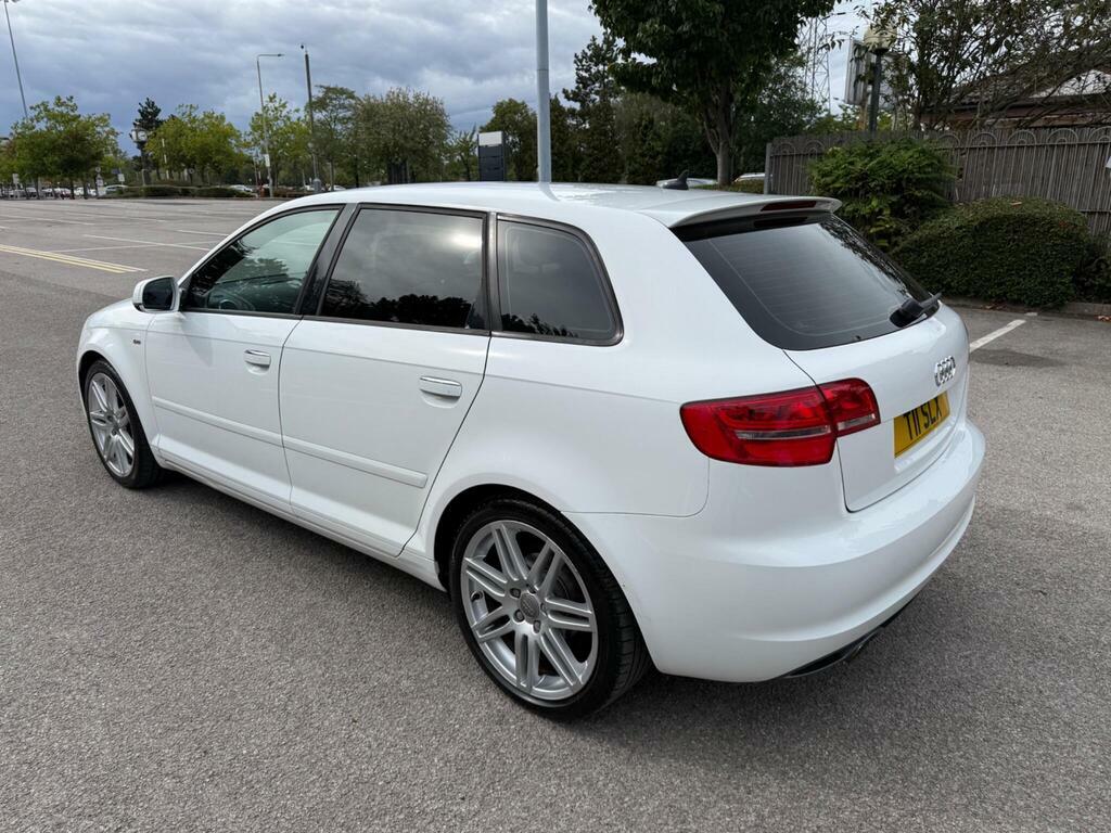 Audi A3 2.0 Tdi S Line Se 168 Bhp White #8