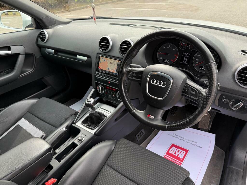 Audi A3 2.0 Tdi S Line Se 168 Bhp White #3