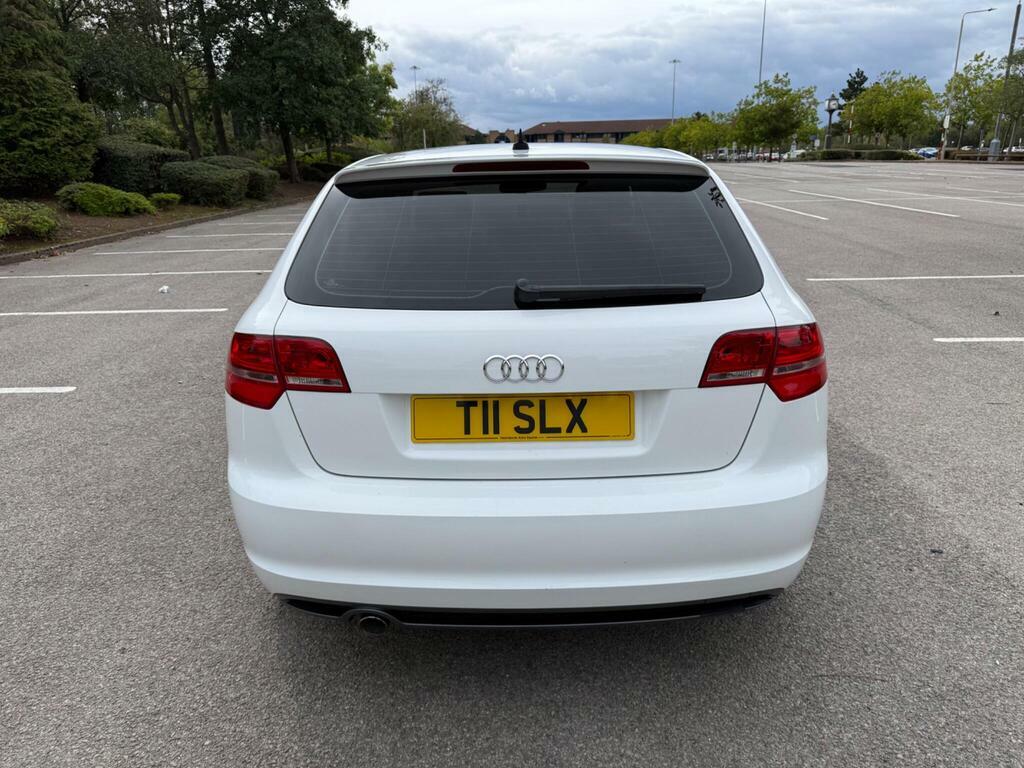 Audi A3 2.0 Tdi S Line Se 168 Bhp White #5