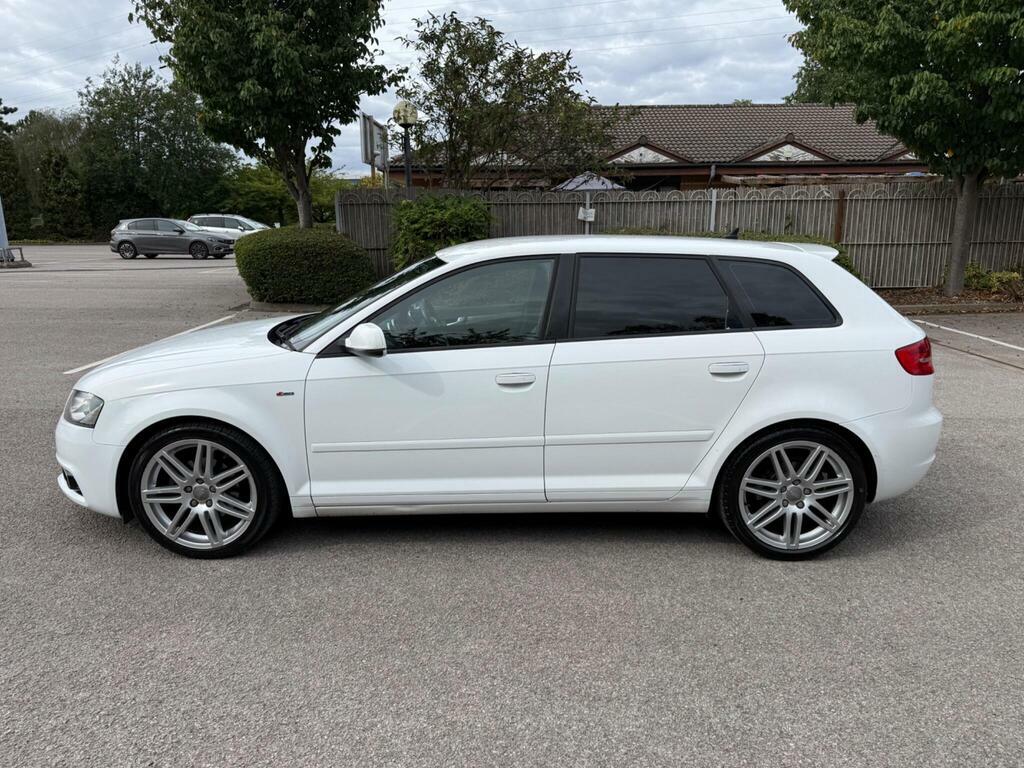 Audi A3 2.0 Tdi S Line Se 168 Bhp White #9