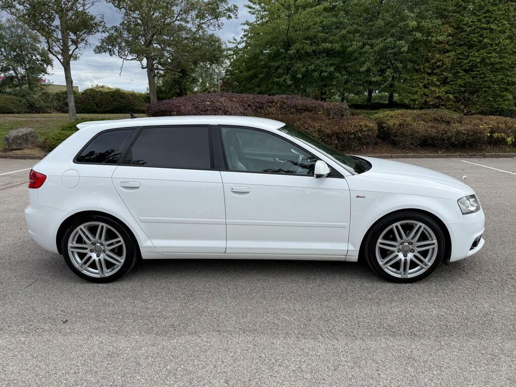 Audi A3 2.0 Tdi S Line Se 168 Bhp White #2