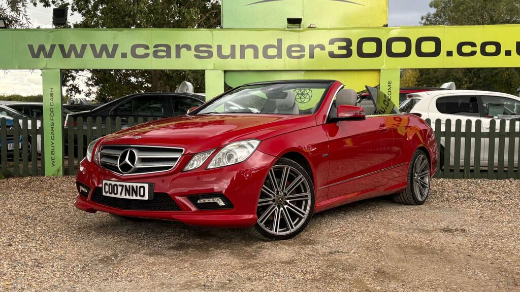 Mercedes-Benz E Class 3.0 E350 Cdi V6 Blueefficiency Sport Edition 125 C C007NNO Red #3