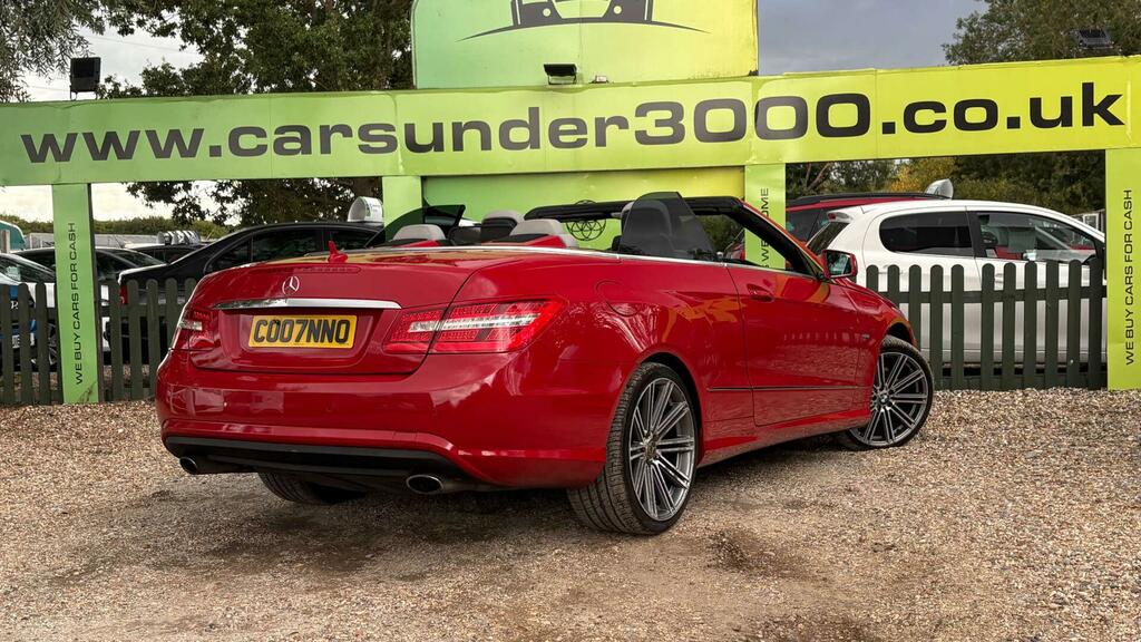 Mercedes-Benz E Class 3.0 E350 Cdi V6 Blueefficiency Sport Edition 125 C C007NNO Red #4