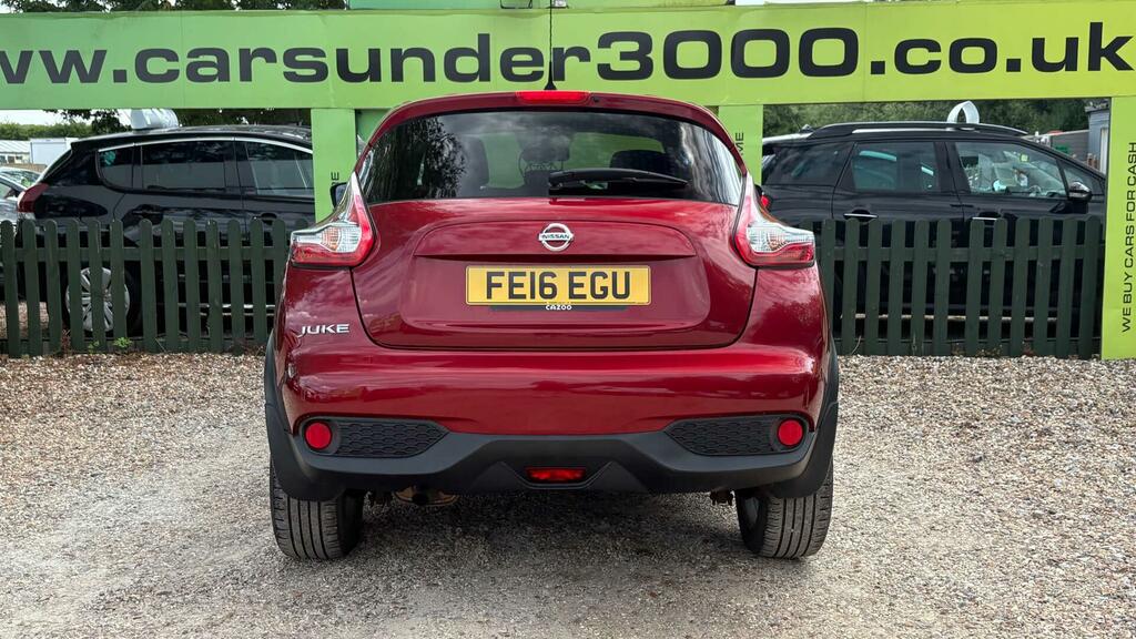 Nissan Juke Hatchback Red #5