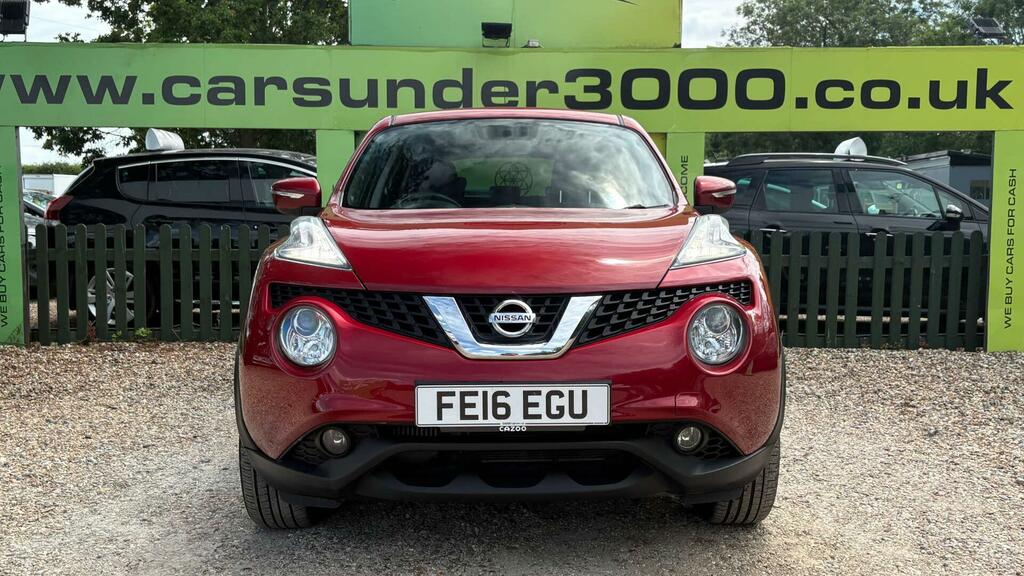 Nissan Juke Hatchback Red #2