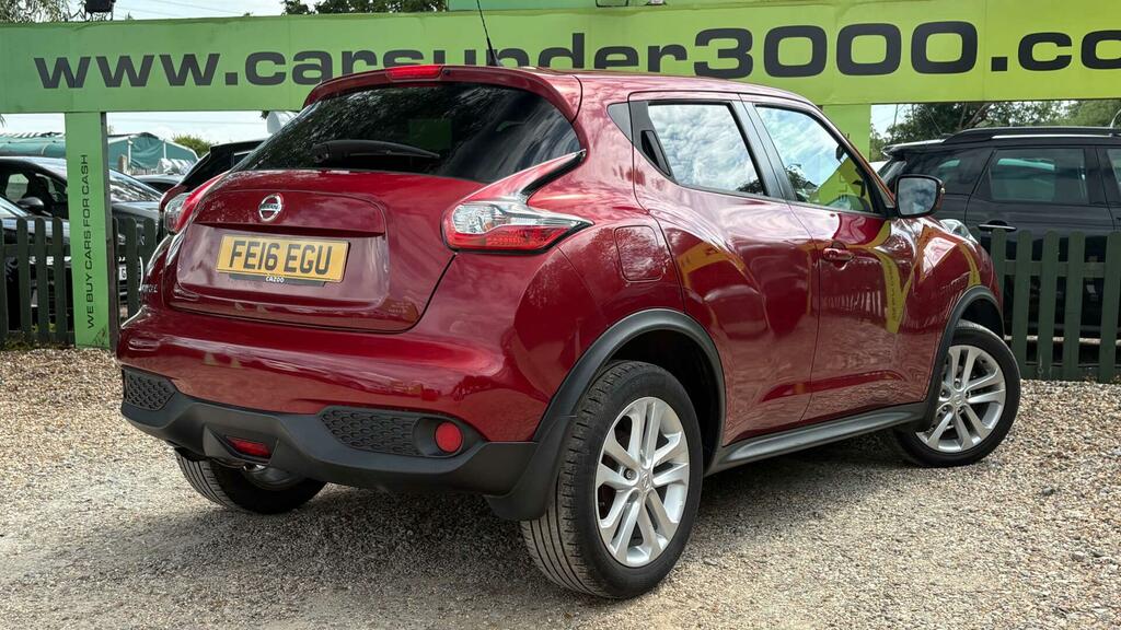 Nissan Juke Hatchback Red #6