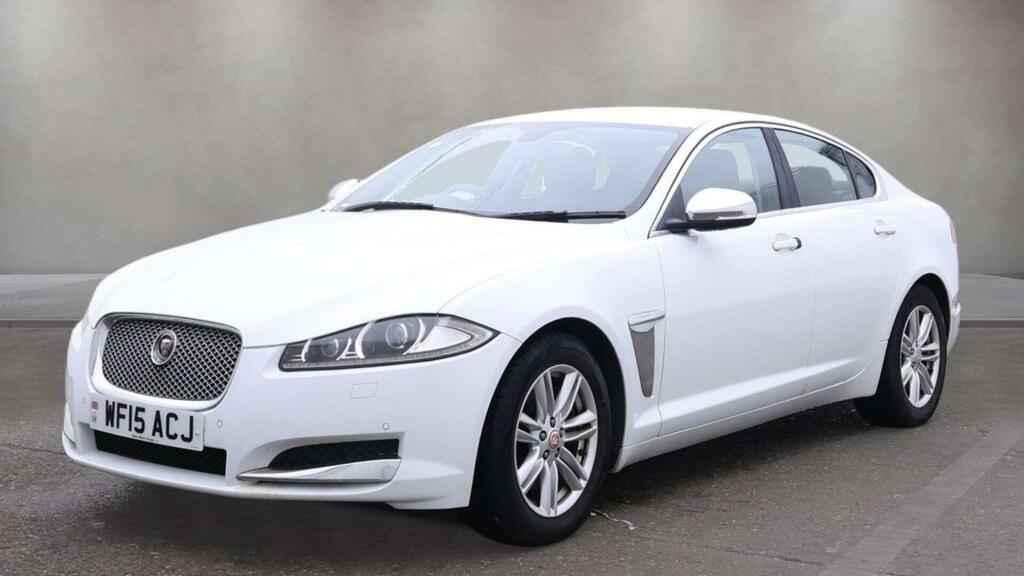 Jaguar XF Luxury White #5