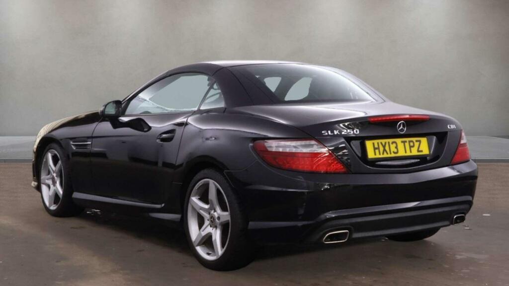 Mercedes-Benz SLK 2.1 Slk250 Cdi Blueefficiency Amg Sport G-tronic Black #6
