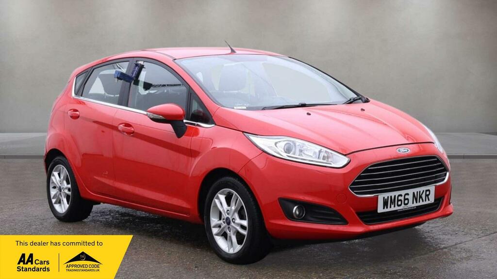 Ford Fiesta Zetec Red