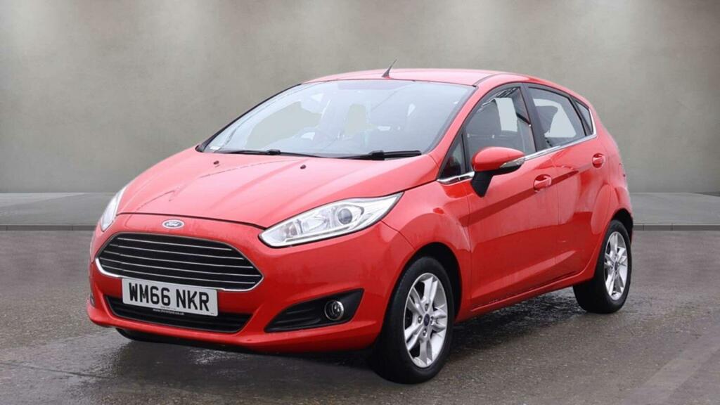 Ford Fiesta Zetec Red #5