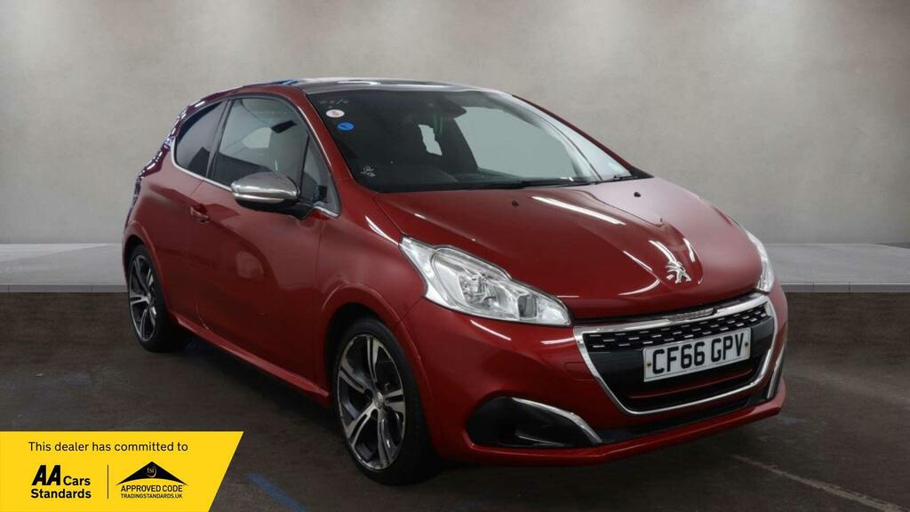 Peugeot 208 Gti Prestige Red