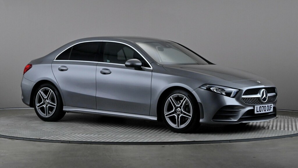 Mercedes-Benz A Class A200d Amg Line LO70OUF Grey #2