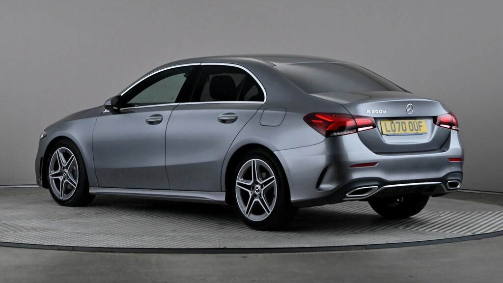 Mercedes-Benz A Class A200d Amg Line LO70OUF Grey #4