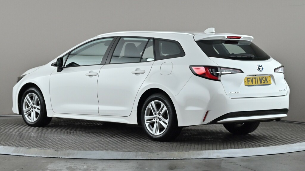 Toyota Corolla 1.8 Vvt-i Hybrid Icon Cvt White #4
