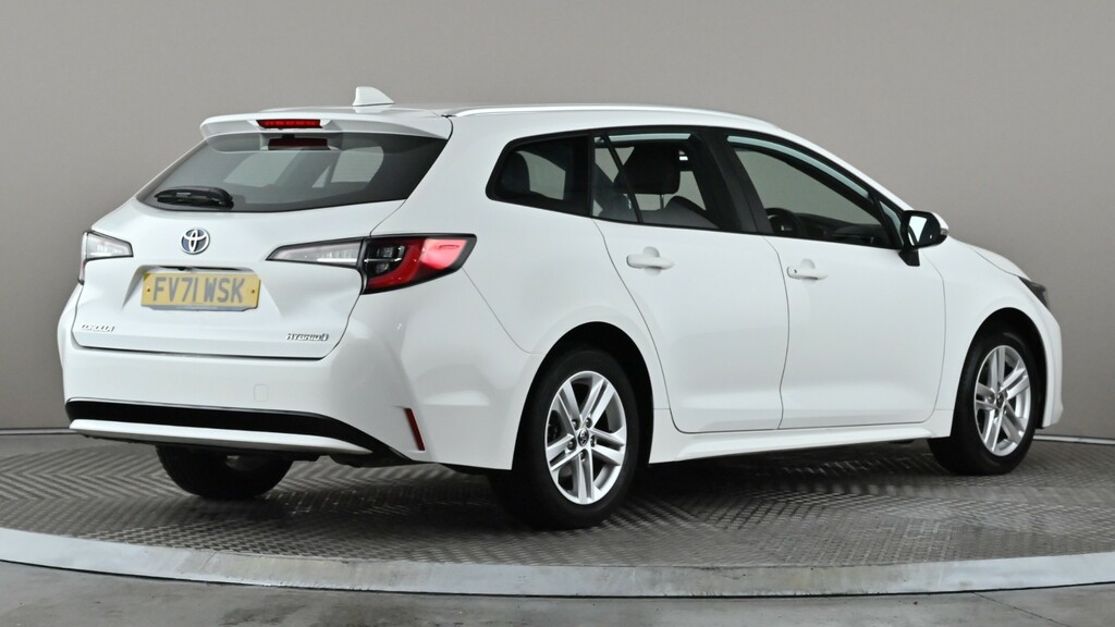 Toyota Corolla 1.8 Vvt-i Hybrid Icon Cvt White #6