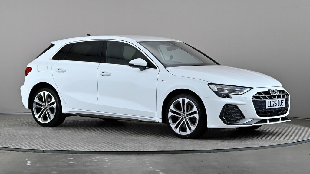 Audi A3 40 Tfsi E S Line S Tronic Tech Pack White