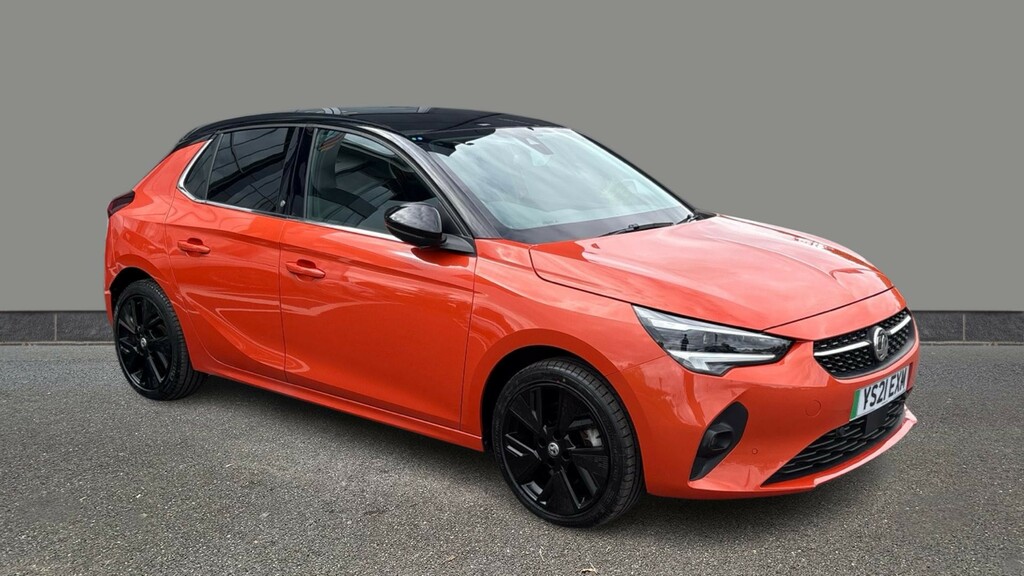 Vauxhall Corsa-e 100Kw Elite Nav Premium 50Kwh 11Kwch Orange