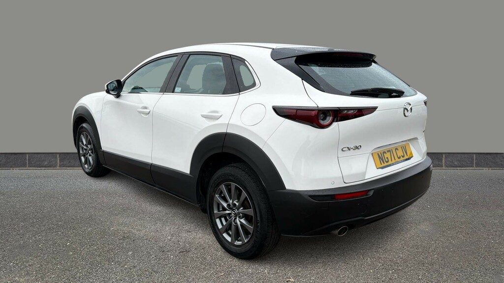Mazda CX-30 2.0 E-skyactiv G Mhev Se-l Lux White #4