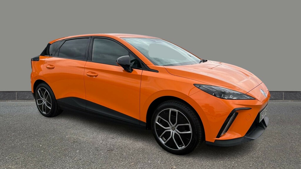 MG MG4 150Kw Trophy Ev Long Range 64Kwh Orange