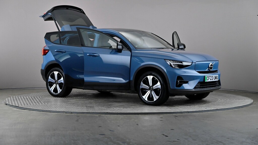 Volvo C40 Recharge Ev Black #7