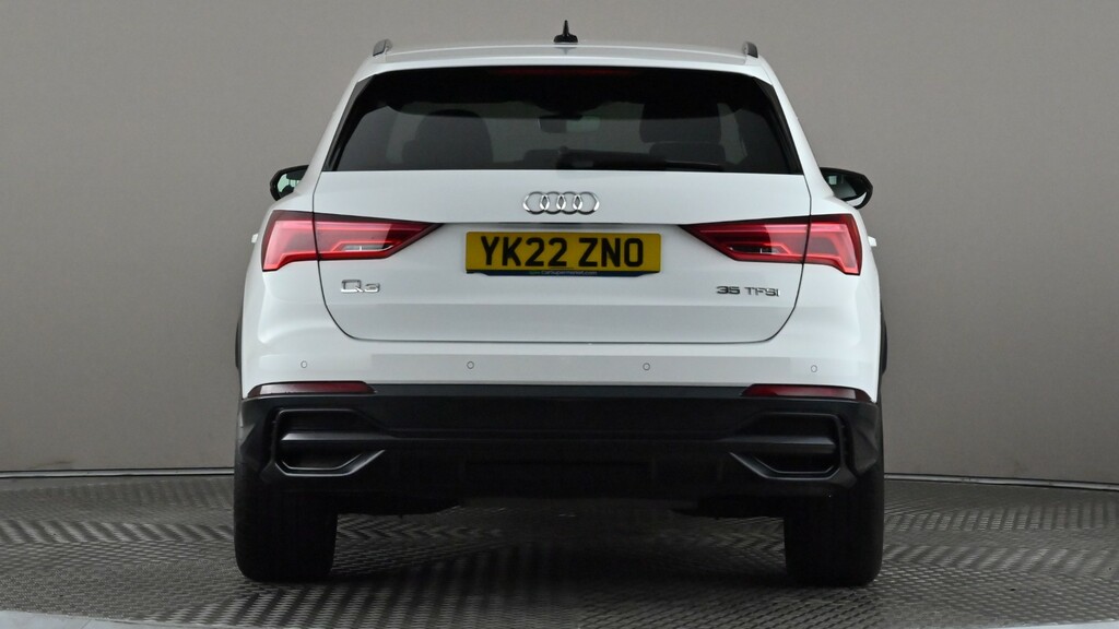 Audi Q3 35 Tfsi Black Edition S Tronic YK22ZNO White #5