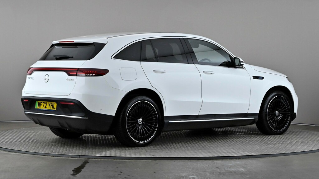 Mercedes-Benz EQC Eqc 400 300Kw Amg Line Premium Plus 80Kwh White #6