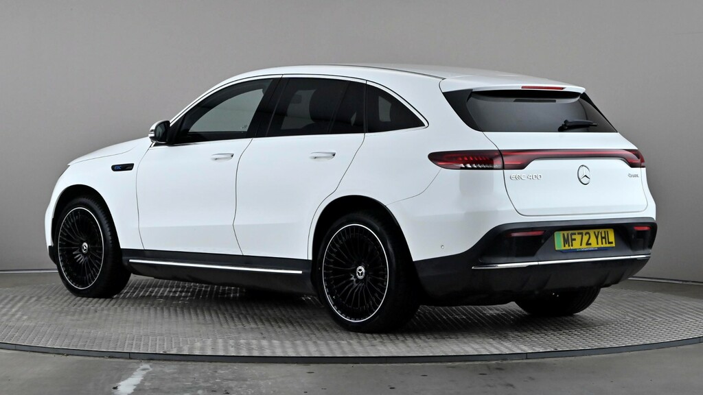 Mercedes-Benz EQC Eqc 400 300Kw Amg Line Premium Plus 80Kwh White #4