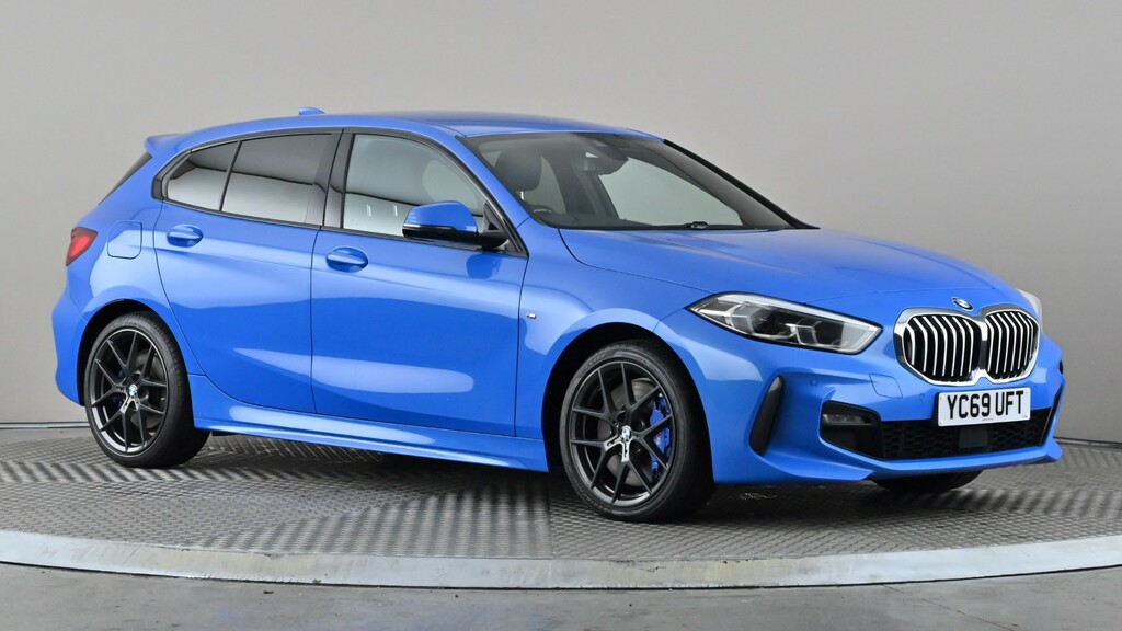 BMW 1 Series Hatchback Grey #1