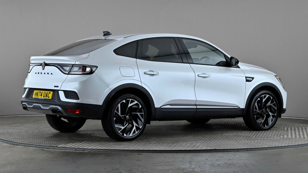 Renault Arkana 1.6 E-tech Fhev 145 Esprit Alpine White #6