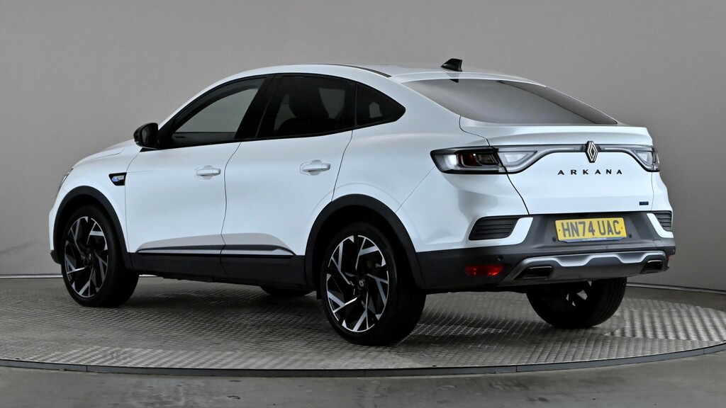 Renault Arkana 1.6 E-tech Fhev 145 Esprit Alpine White #4