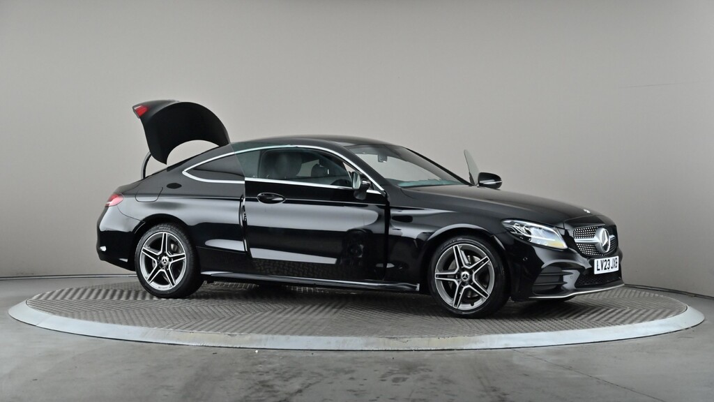 Mercedes-Benz C Class Coupe Silver #7